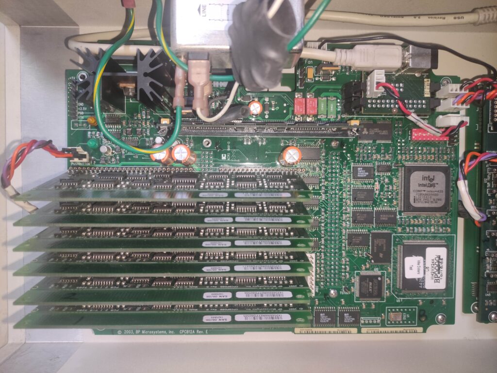 BPM Microsystems 2710 Universal Programmer Main Board Site 1 