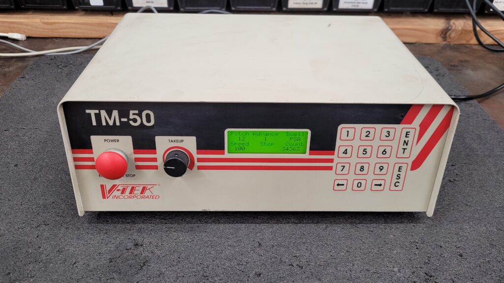 V-tek TM-50 Manual Taping Machine Controller